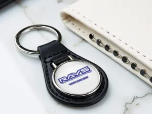 Rays Leather Keychain Wallet Sturdy Design Premium Pro